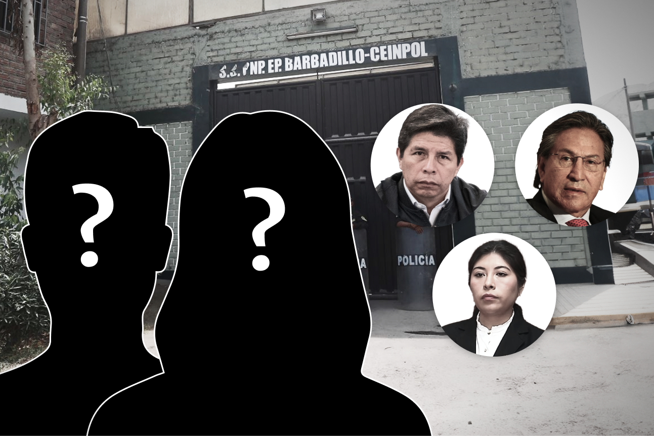 ¿Quienes están impedidos de visitar a Alejandro Toledo, Pedro Castillo y Betssy Chávez? 