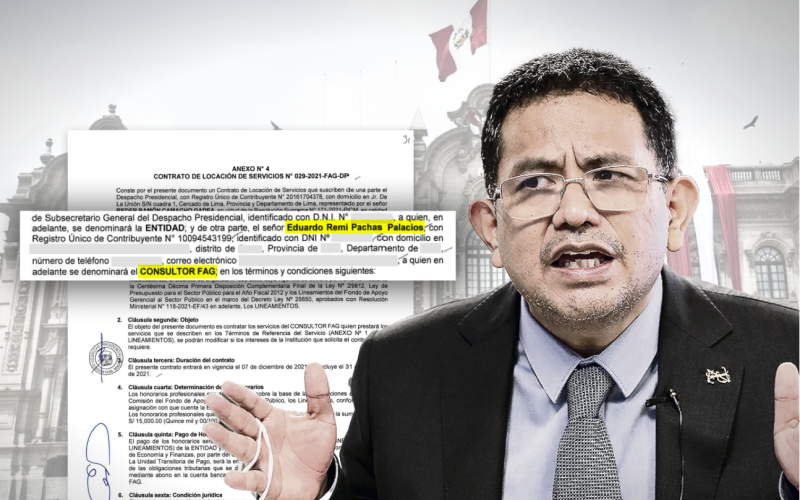 Fact checking: El contrato entre Despacho Presidencial y Eduardo Pachas