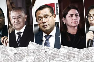 Los procesos fiscales que afronta el Gabinete Otárola